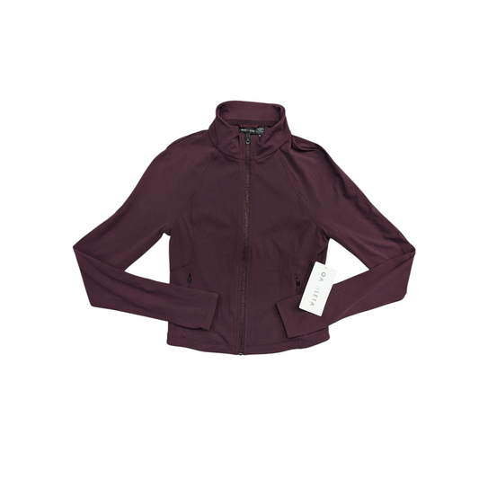 Athletic Jacket By Athleta In Purple, Size:M
