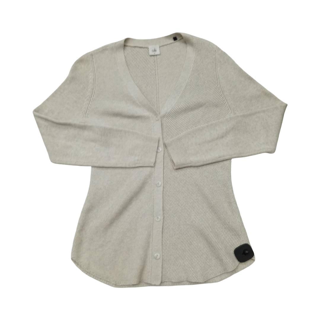 Sweater Cardigan By Cabi In Ivory, Size:M