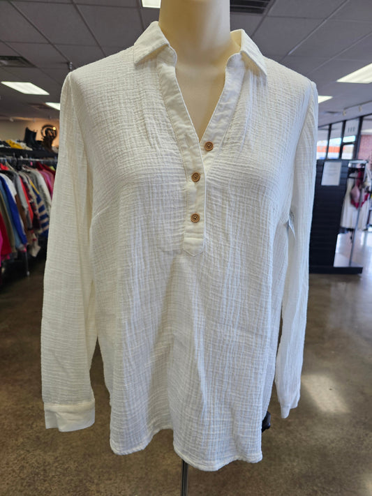 Top Ls By J. Jill In White, Size:Xs