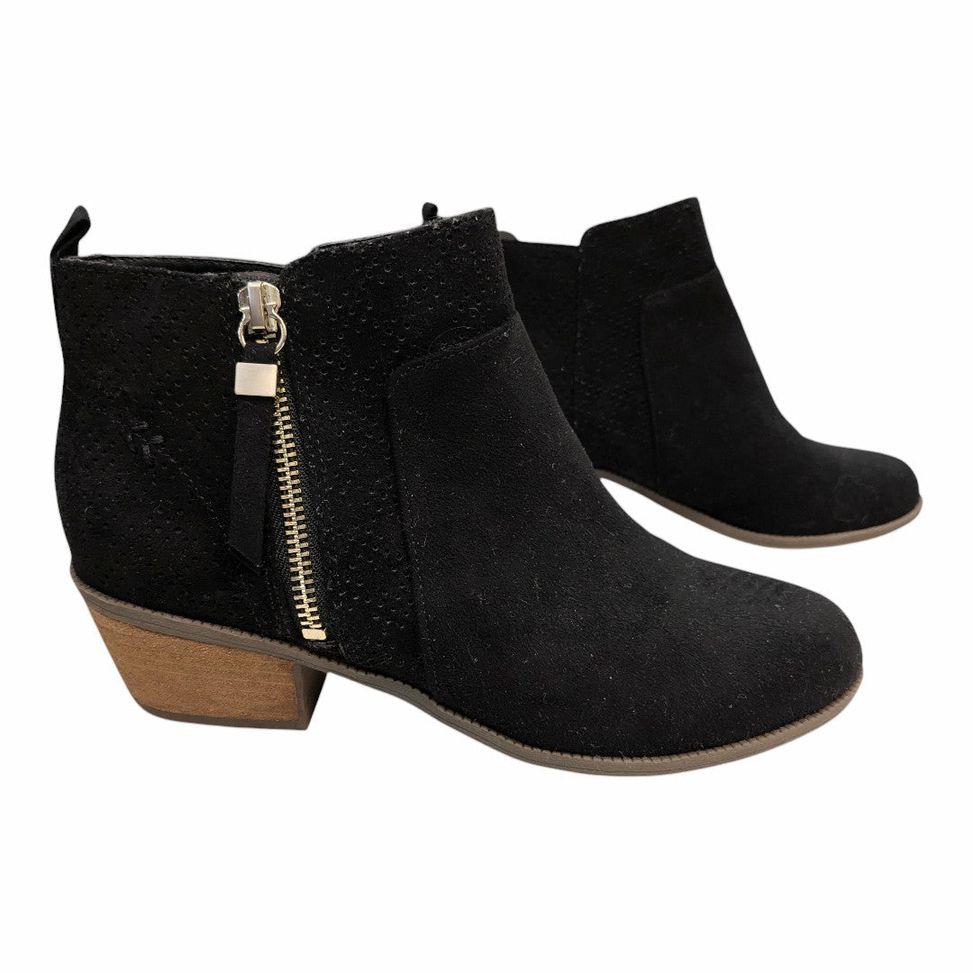 Boots Ankle Heels By Dr Scholls In Black, Size:7