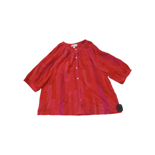 Top Ls By Evereve In Red, Size:M