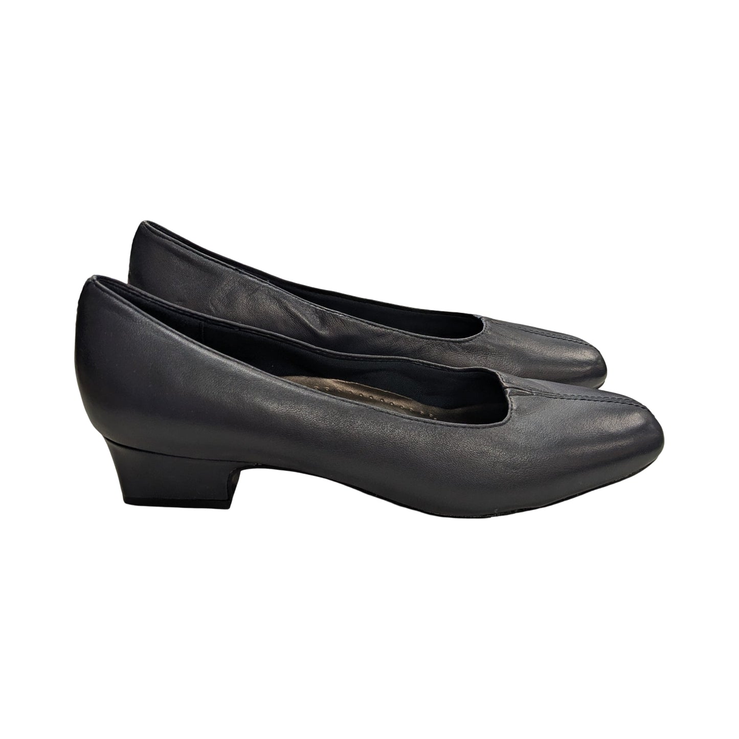 Shoes Flats By Trotters In Navy, Size:10