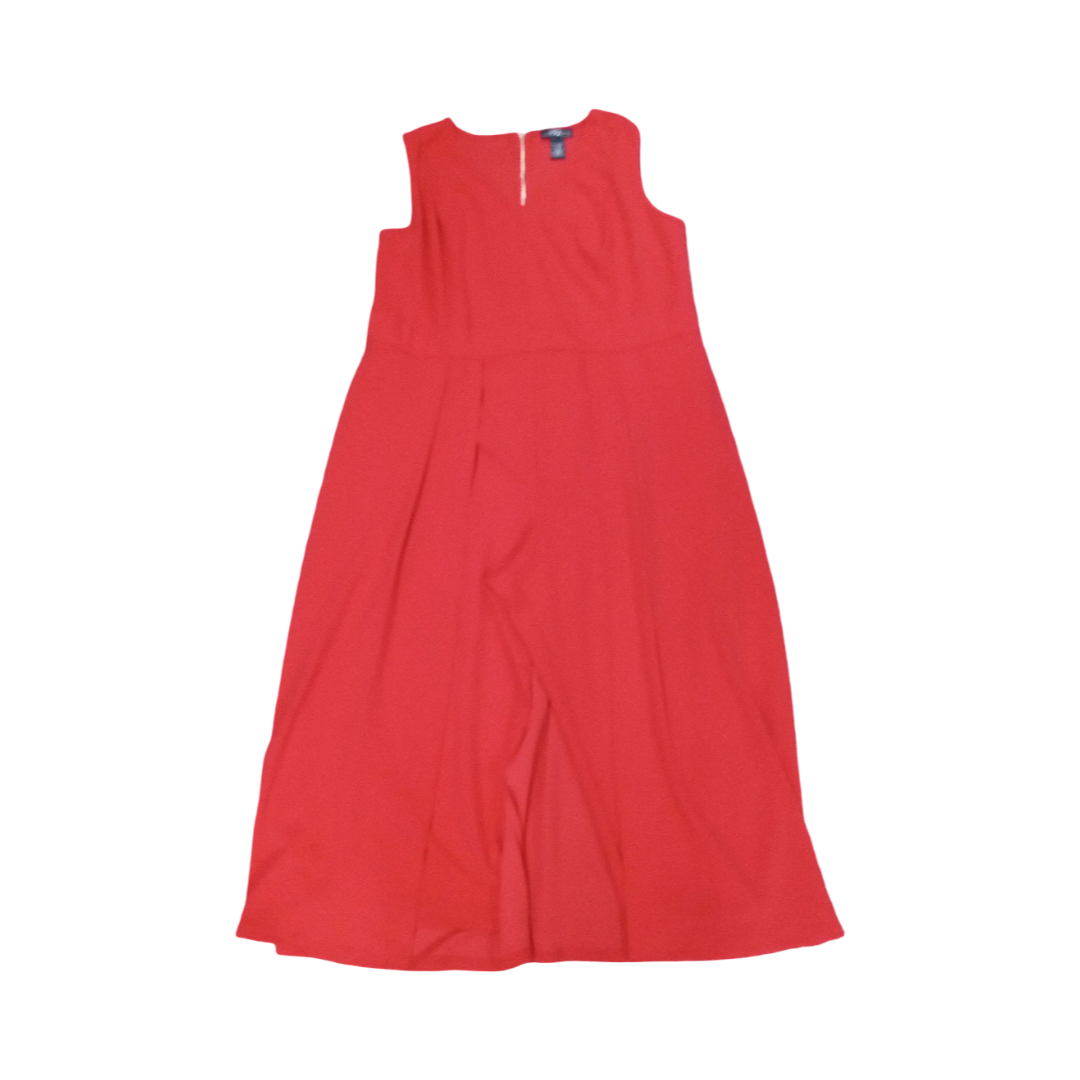 Jumpsuit By Cmc In Red, Size:2X