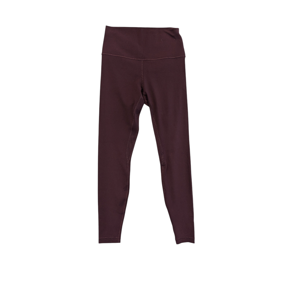 Athletic Leggings By Lululemon In Purple, Size:8