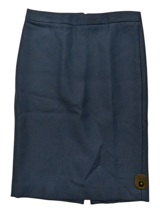 Skirt Midi By J. Crew In Blue, Size:6L