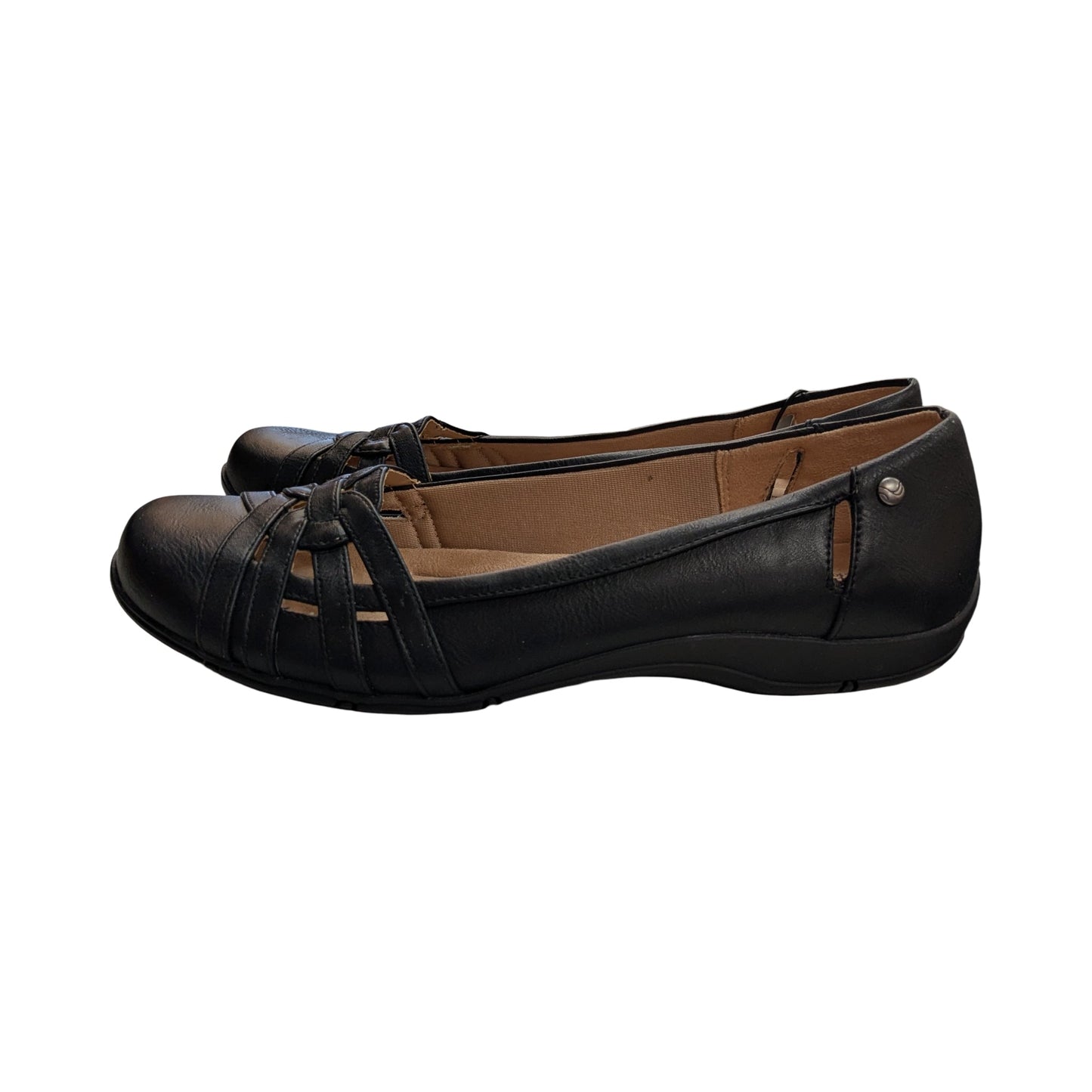 Shoes Flats By Life Stride In Black, Size:11