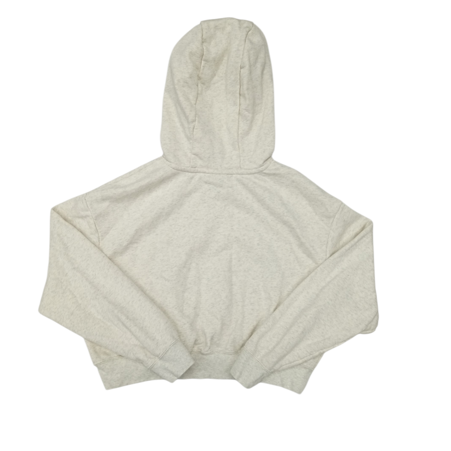 Athletic Sweatshirt Hoodie By Nike Apparel In Cream, Size:M