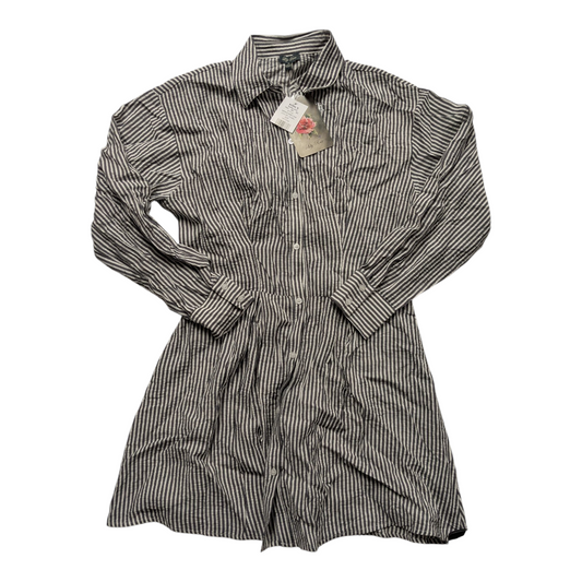 Dress Casual Midi By Lily Rose In Striped Pattern, Size:M