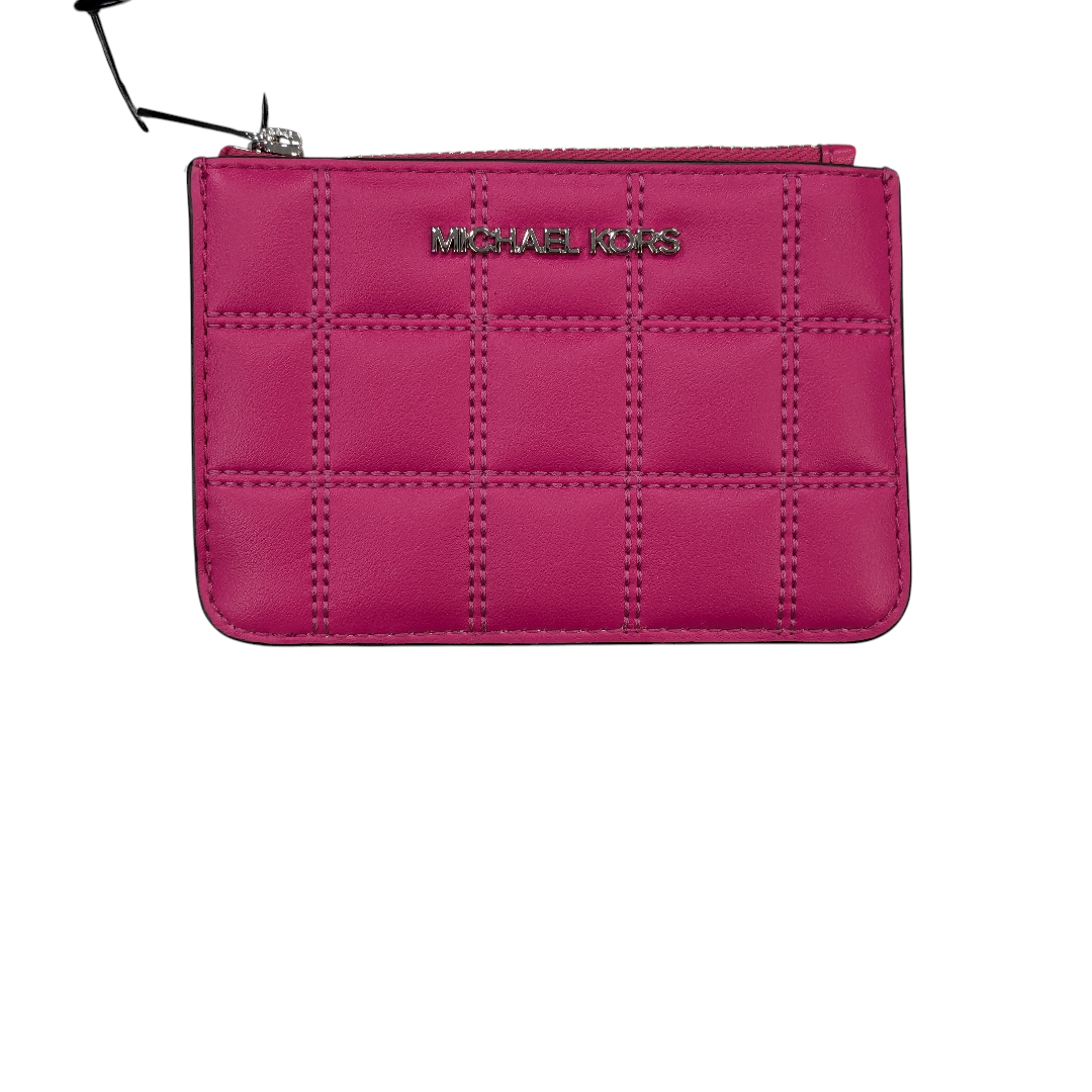 Wallet Designer By Michael Kors In Pink, Size:Small