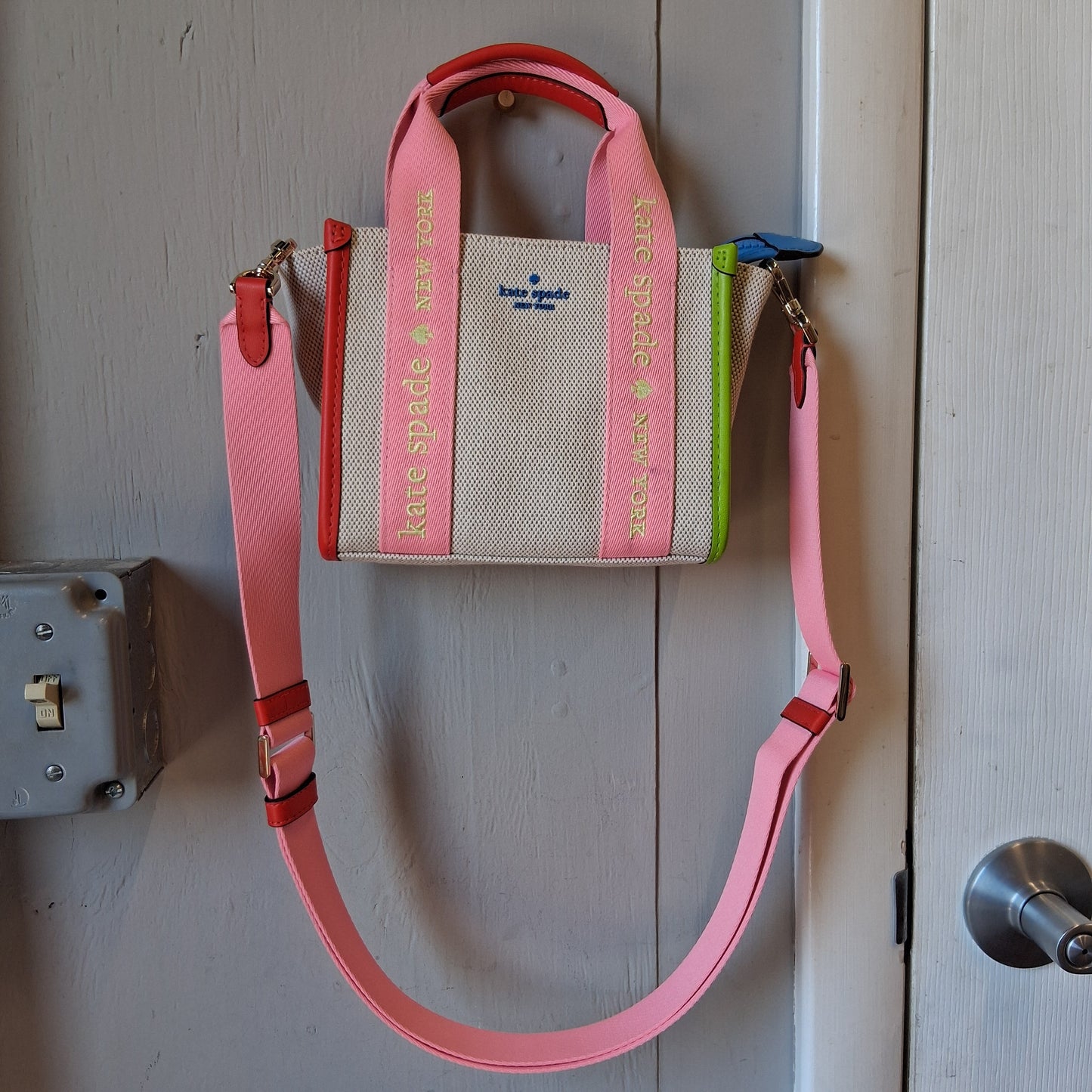 Crossbody Designer By Kate Spade In Multi, Size:Small