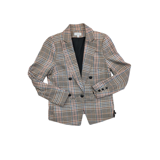 Blazer By Evereve In Plaid Pattern, Size:S