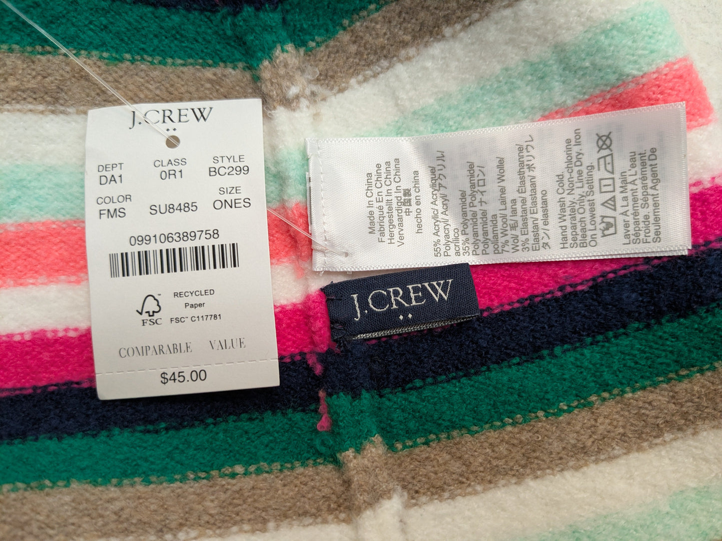 Hat Beanie By J. Crew In Multi