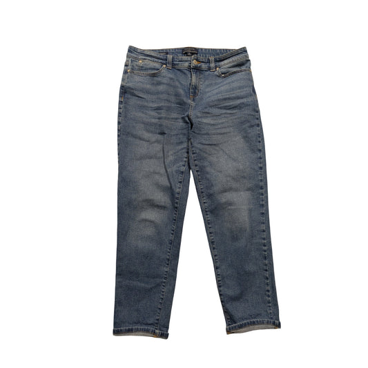 Jeans Boyfriend By Talbots In Blue Denim, Size:10