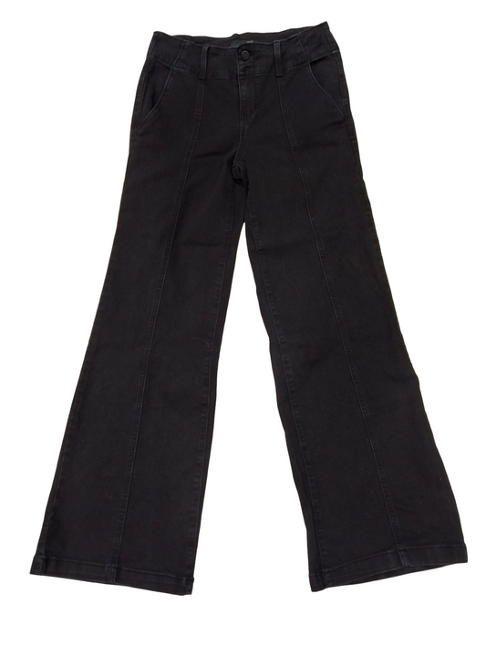 Jeans Wide Leg By 1822 Denim In Black Denim, Size:8