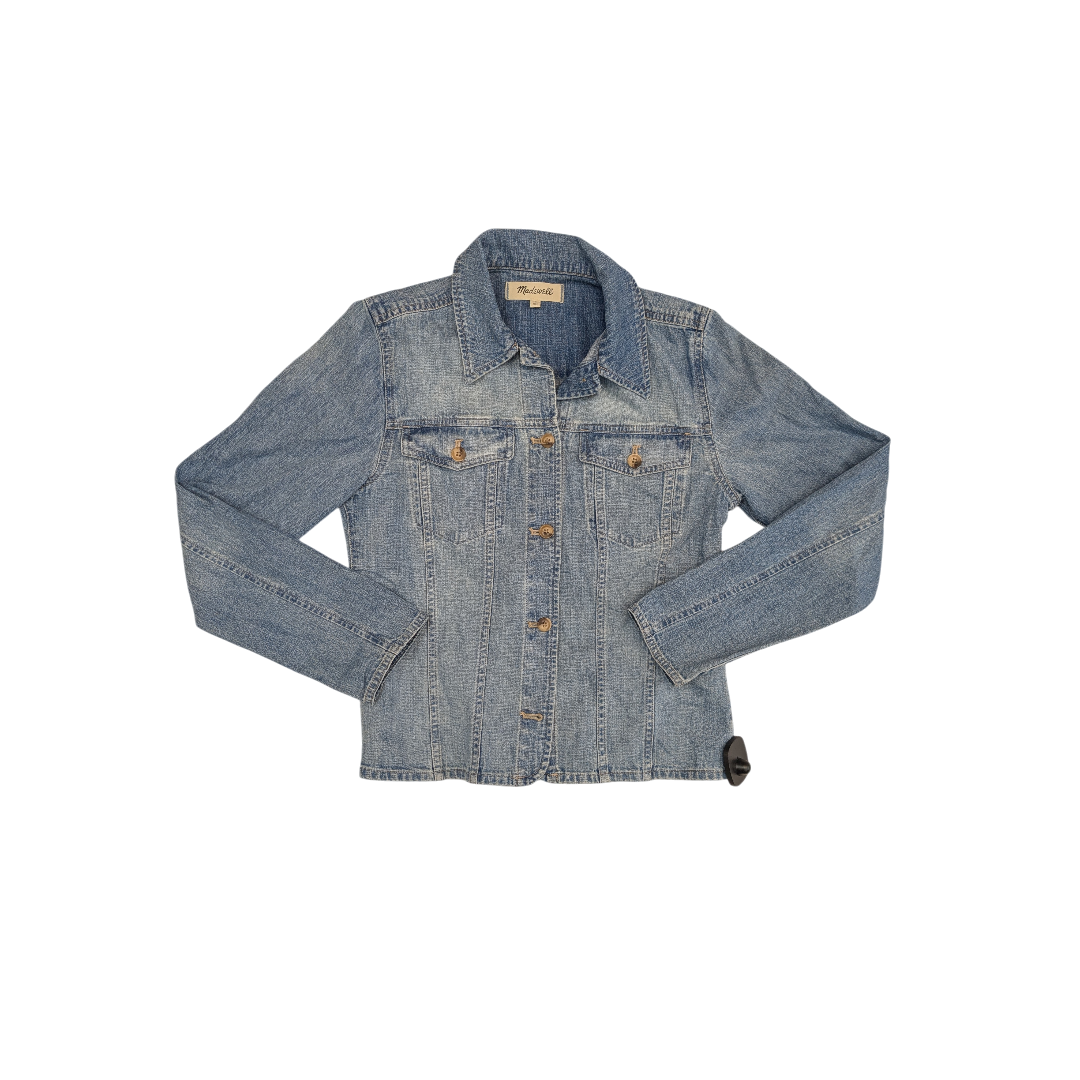 Blazer By Madewell In Blue Denim, Size:S