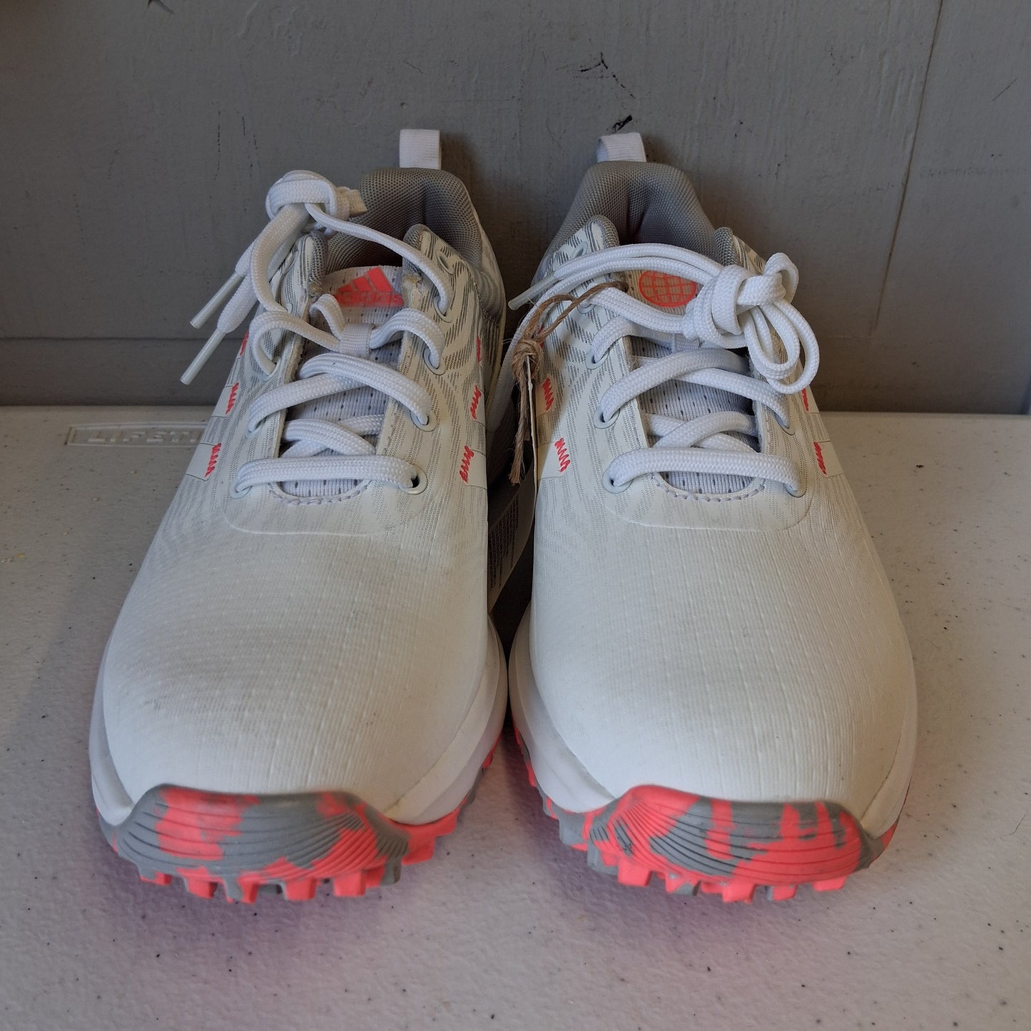 Shoes Athletic By Adidas In White, Size:6.5