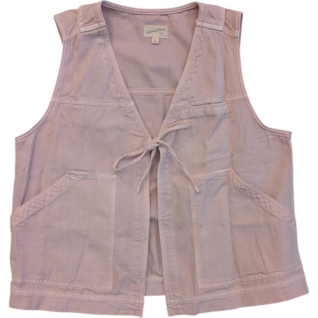 Vest Other By Universal Thread In Pink Denim, Size:Xxl