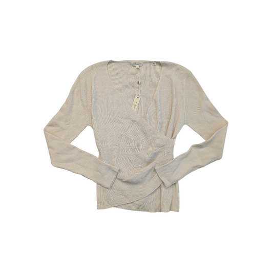 Sweater By Max Studio In Cream, Size:L