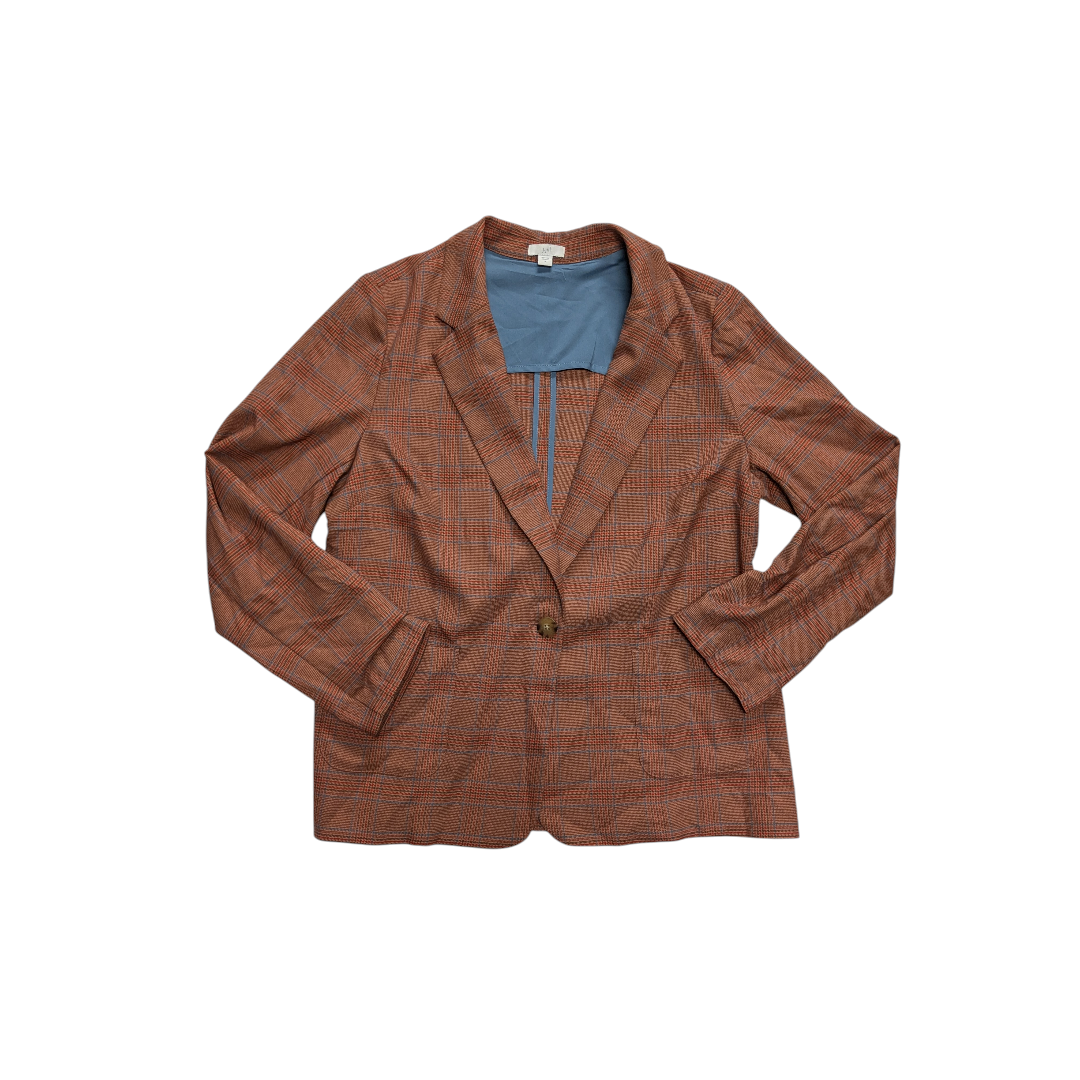Blazer By J. Jill In Orange, Size:M