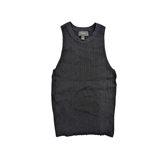 Top Sleeveless By Banana Republic In Black, Size:S