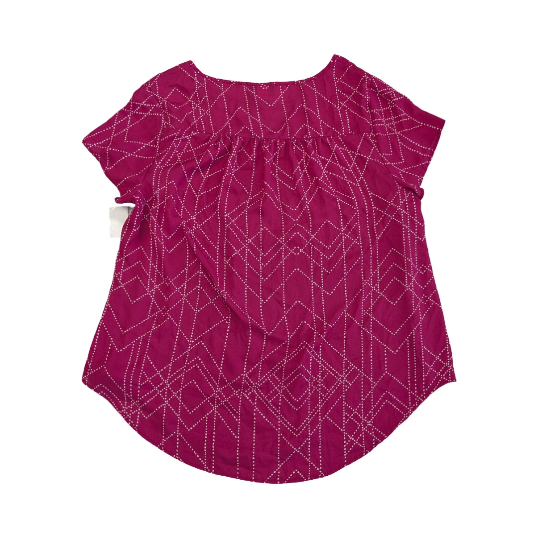 Top Ss By Torrid In Pink & White, Size:1X