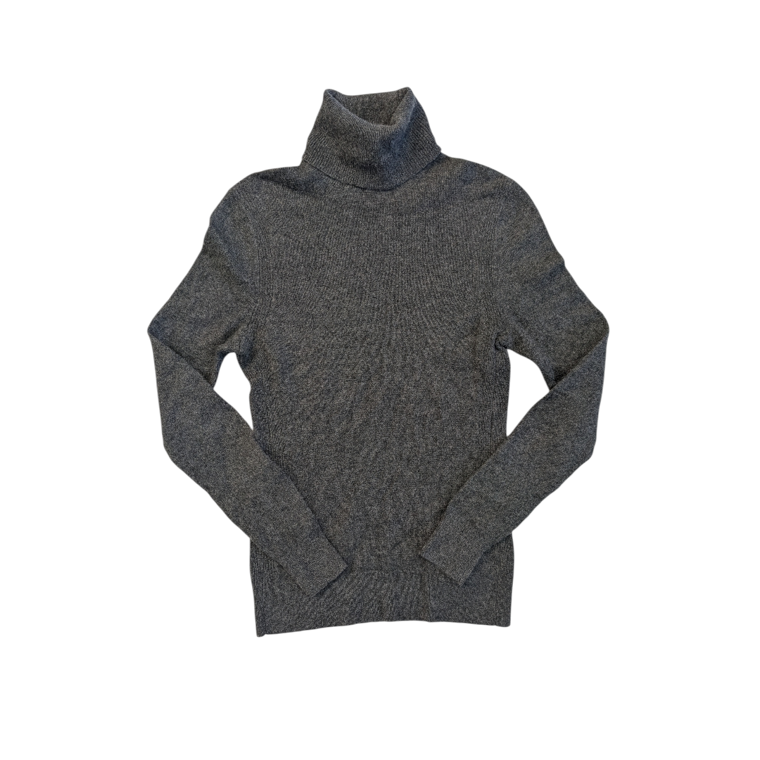 Sweater Cashmere By Saks Fifth Avenue In Grey, Size:Xs