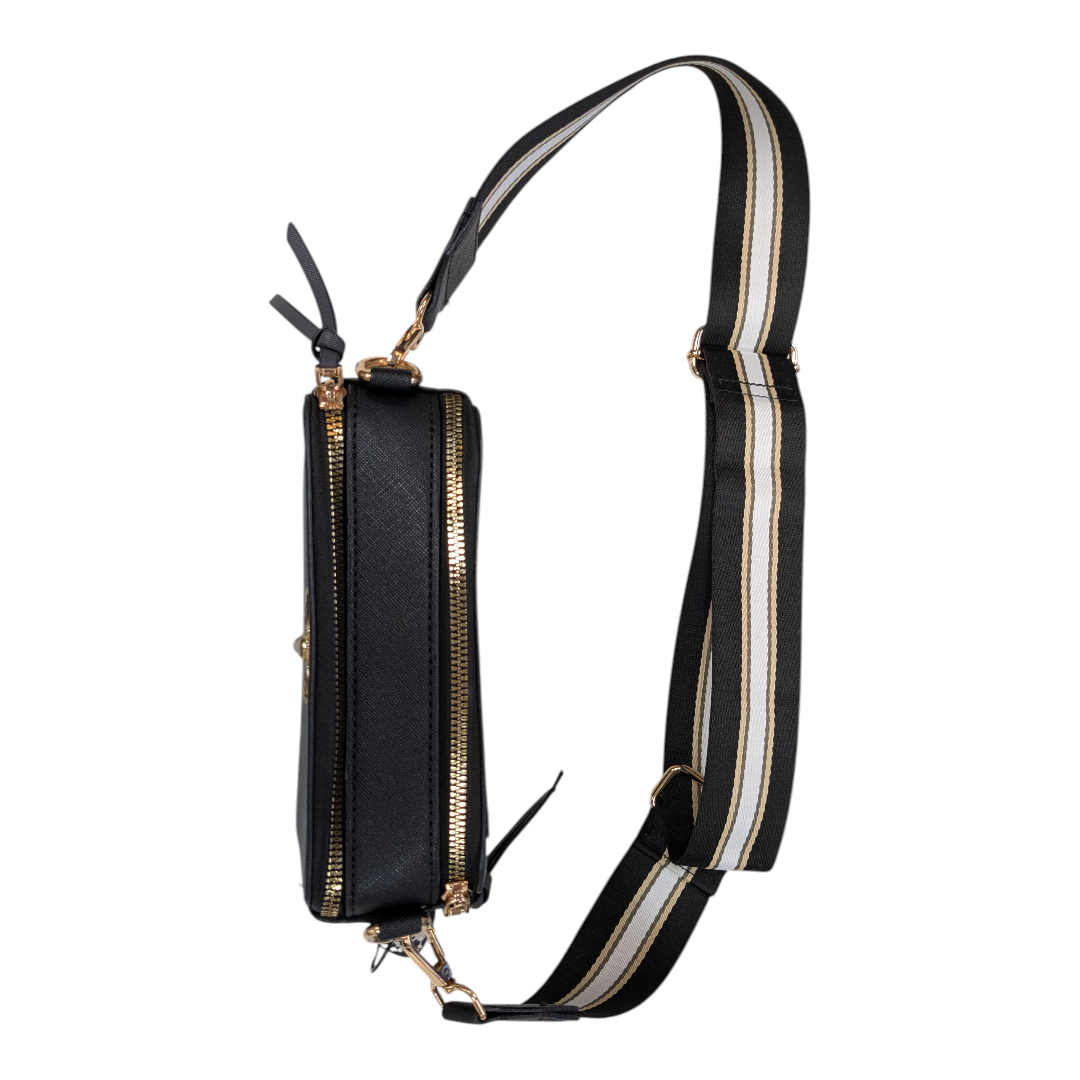 Handbag By Cmc In Black & White, Size:Small