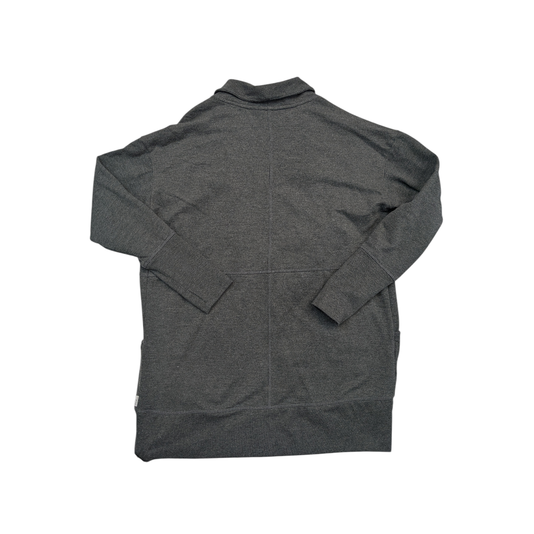 Sweater Cardigan By Eddie Bauer In Grey, Size:L