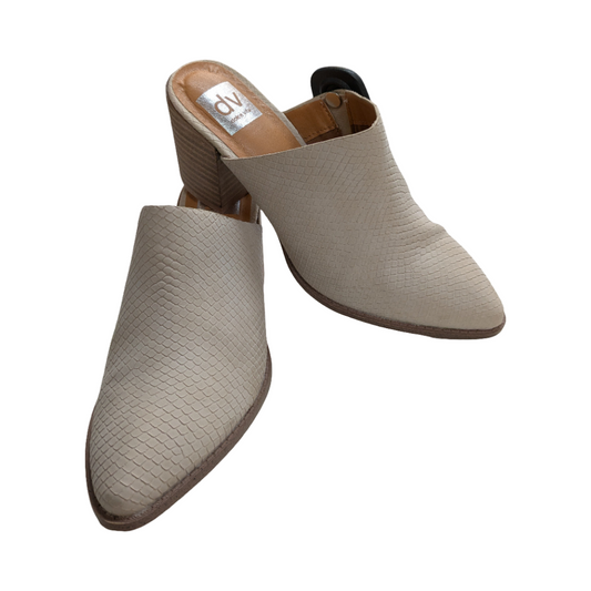 Boots Ankle Heels By Dolce Vita In Tan, Size:8.5
