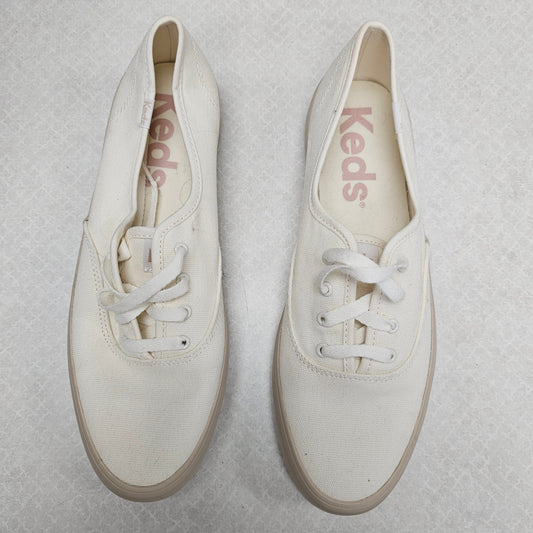 Shoes Sneakers By Keds In Cream, Size:9.5