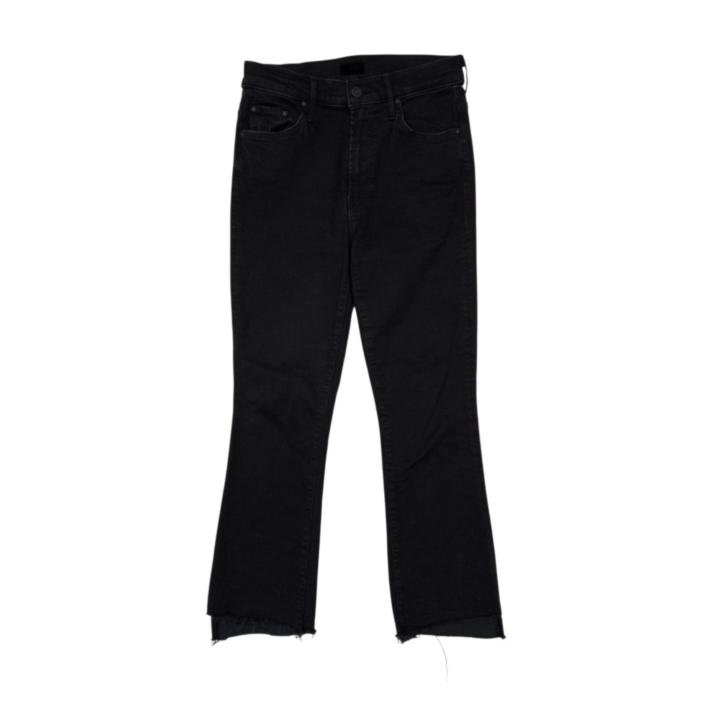 Jeans Straight By Mother In Black, Size:6