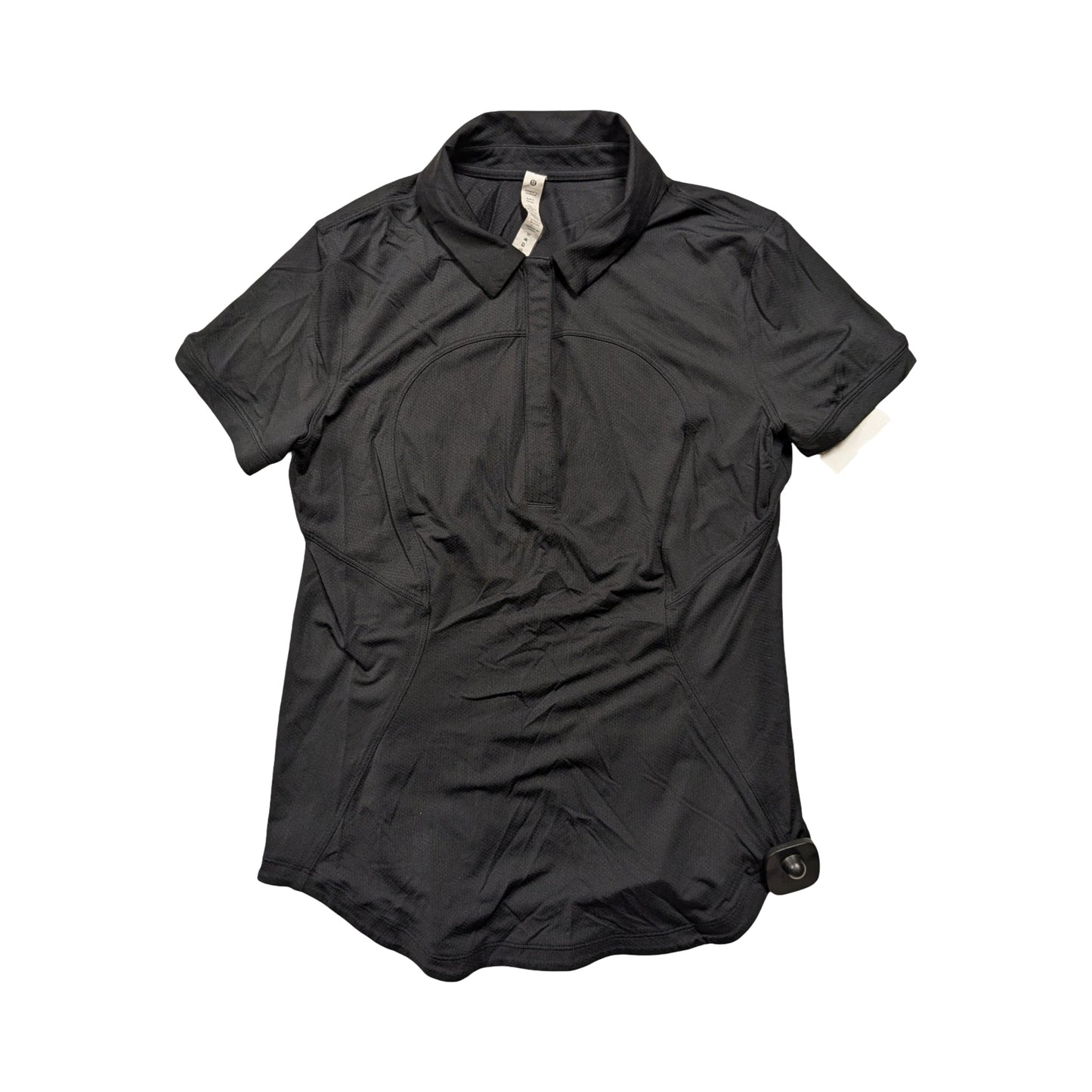 Athletic Top Ss By Lululemon In Black, Size:6