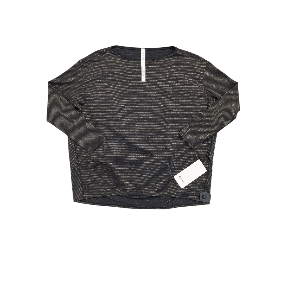 Athletic Top Ls Crewneck By Lululemon In Multi, Size:10