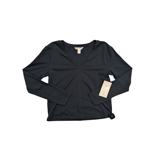 Athletic Top Ls Crewneck By Athleta In Navy, Size:S