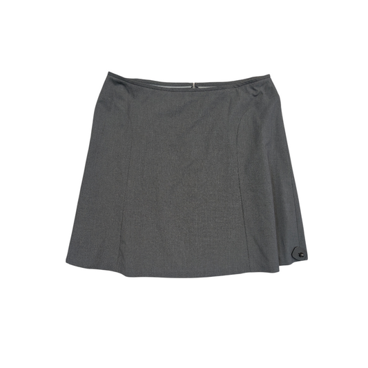 Skirt Mini & Short By Calvin Klein In Grey, Size:22