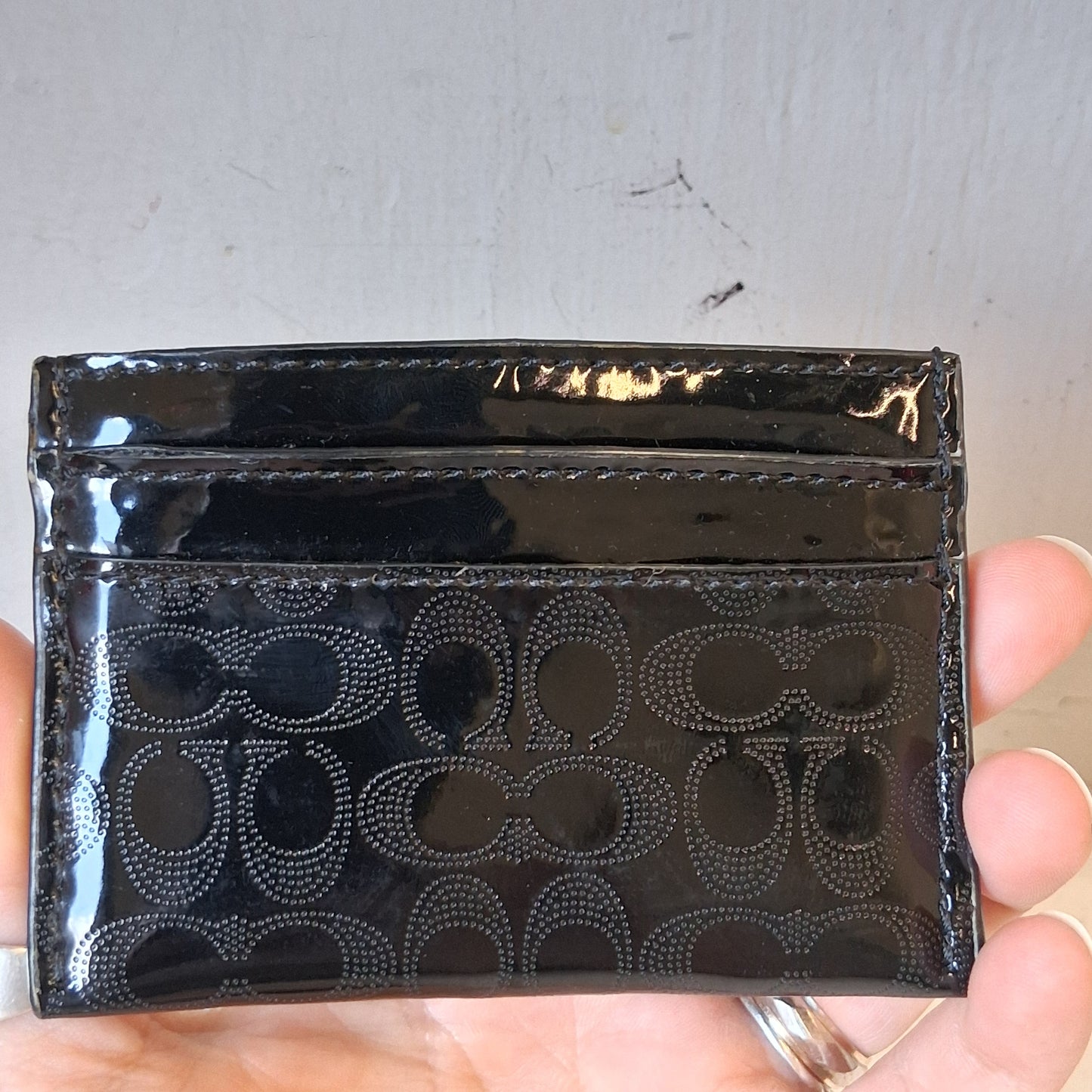 Card Holder By Coach In Black