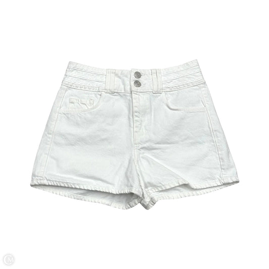 Shorts By Frame In White Denim, Size: 0