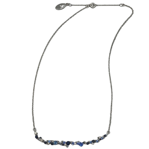 Blue Gem Choker Necklace by Ann Taylor