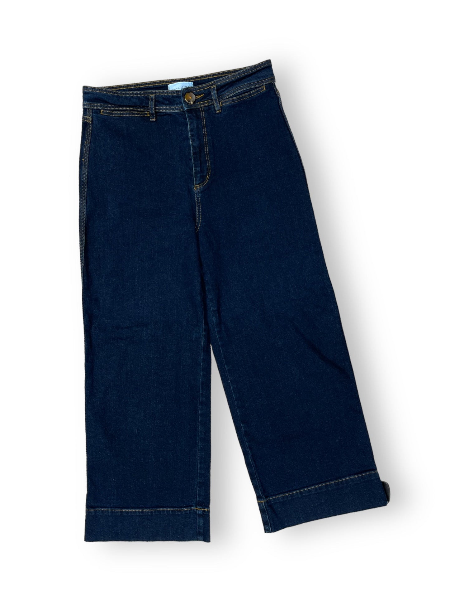 Jeans Wide Leg By Loft  Size: 4