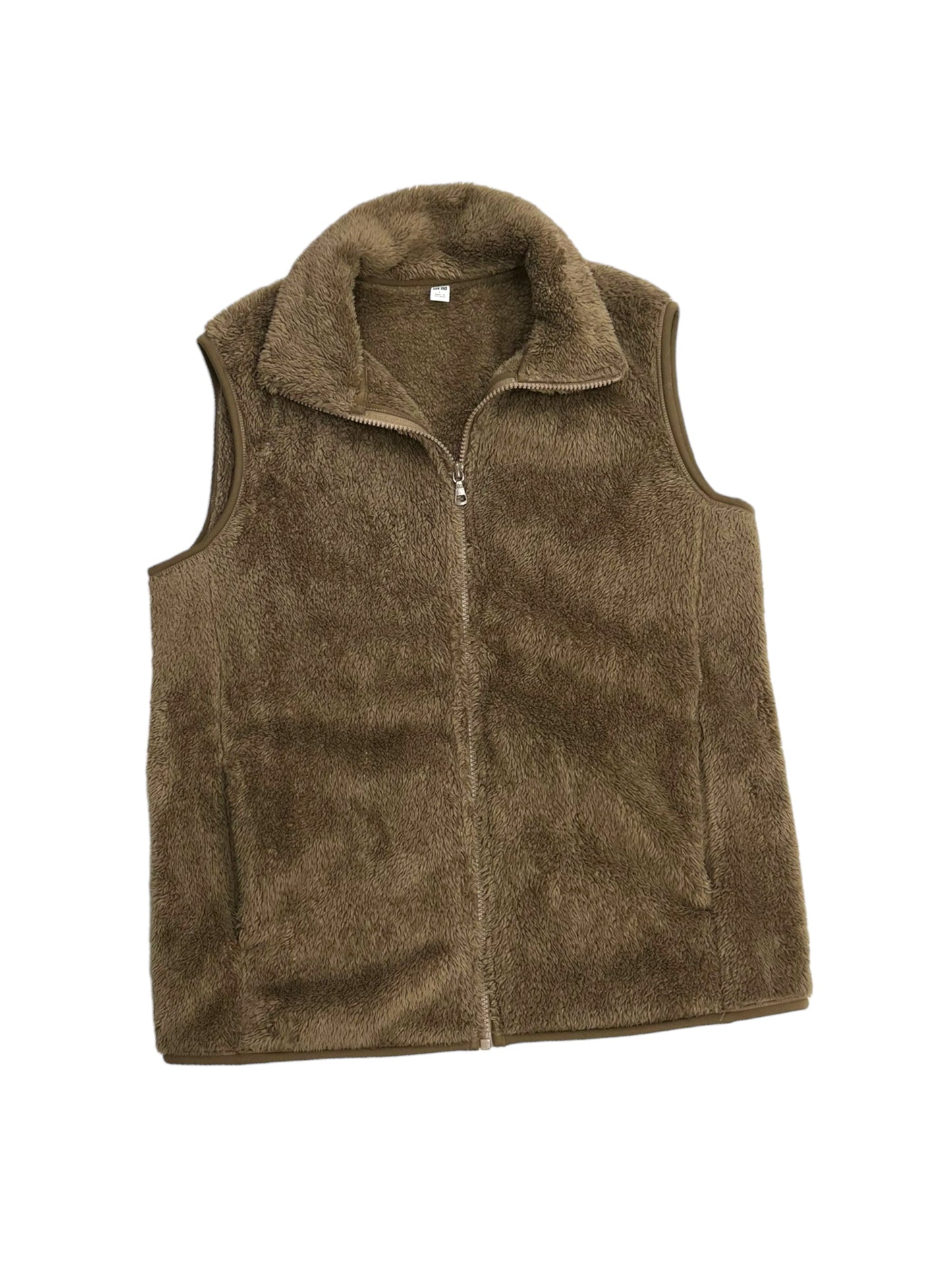 Vest Faux Fur & Sherpa By Uniqlo  Size: L