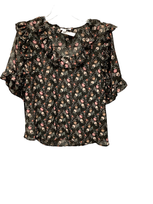 Blouse Short Sleeve By Top Shop  Size: 8