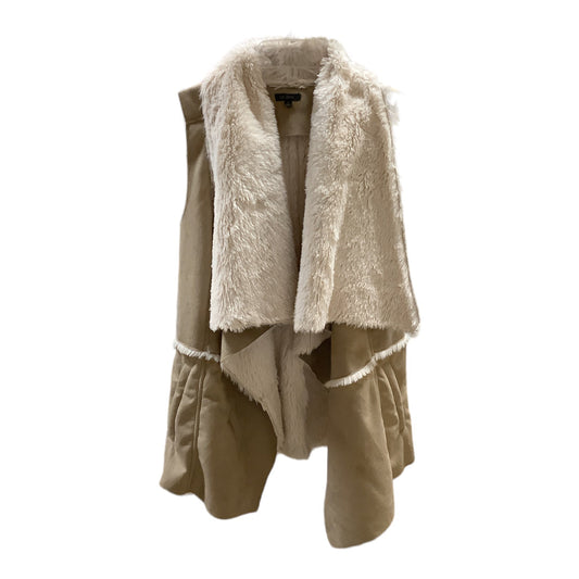 Vest Faux Fur & Sherpa By Quinn  Size: M