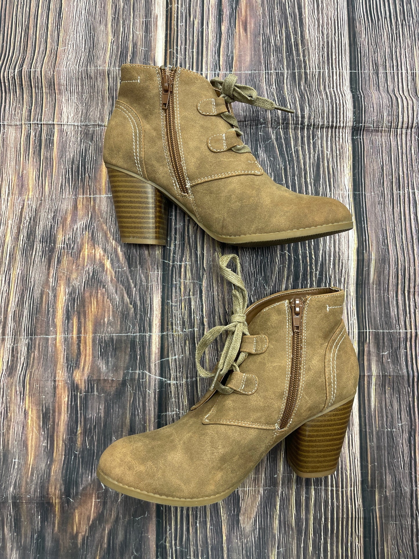 Boots Ankle Heels By Clothes Mentor  Size: 6.5