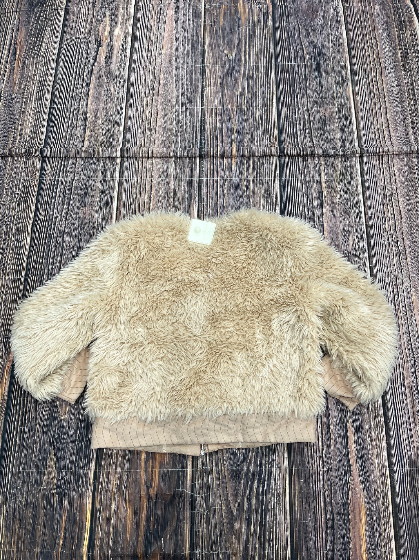 Coat Faux Fur & Sherpa By Elevenses  Size: S