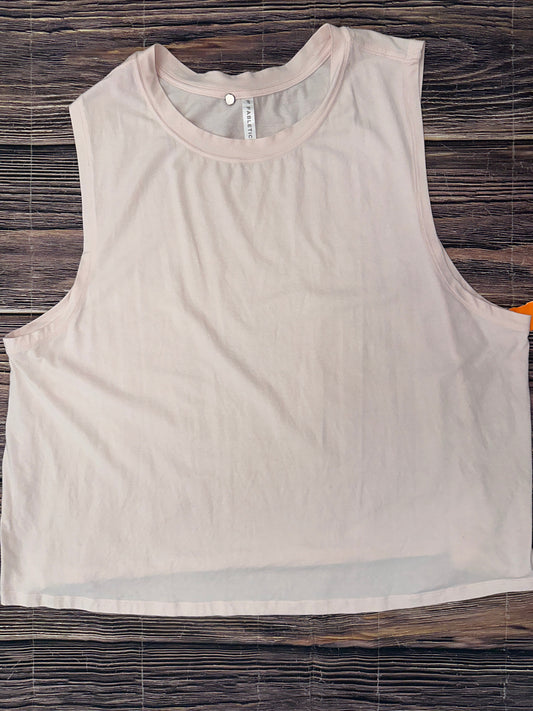 Athletic Tank Top By Fabletics  Size: 3x