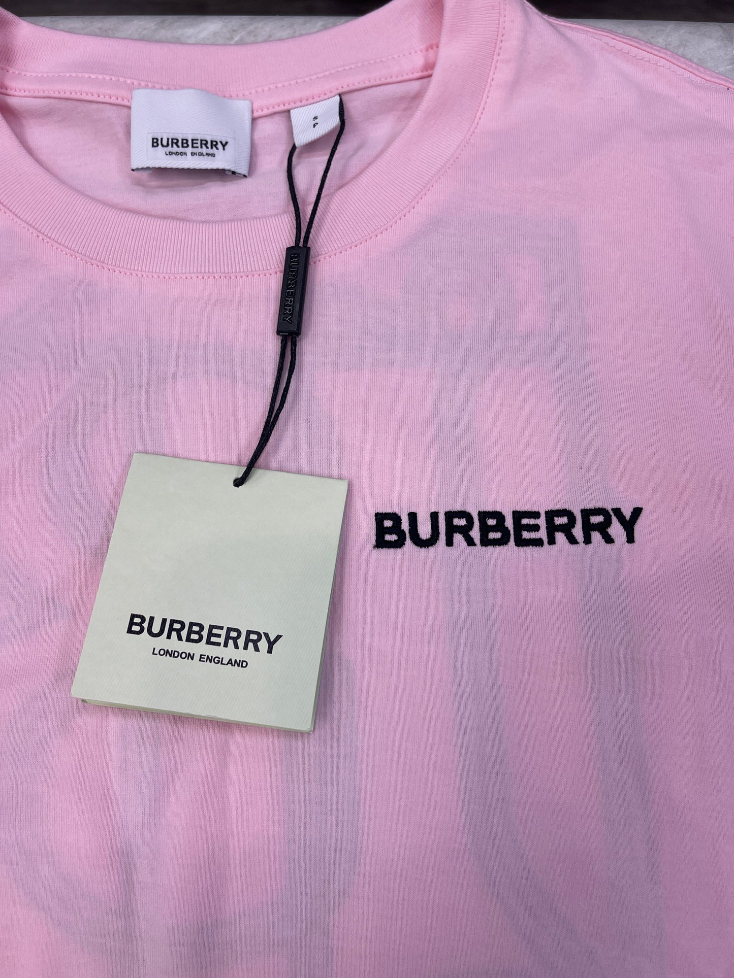 Top Short Sleeve Designer By Burberry  Size: S