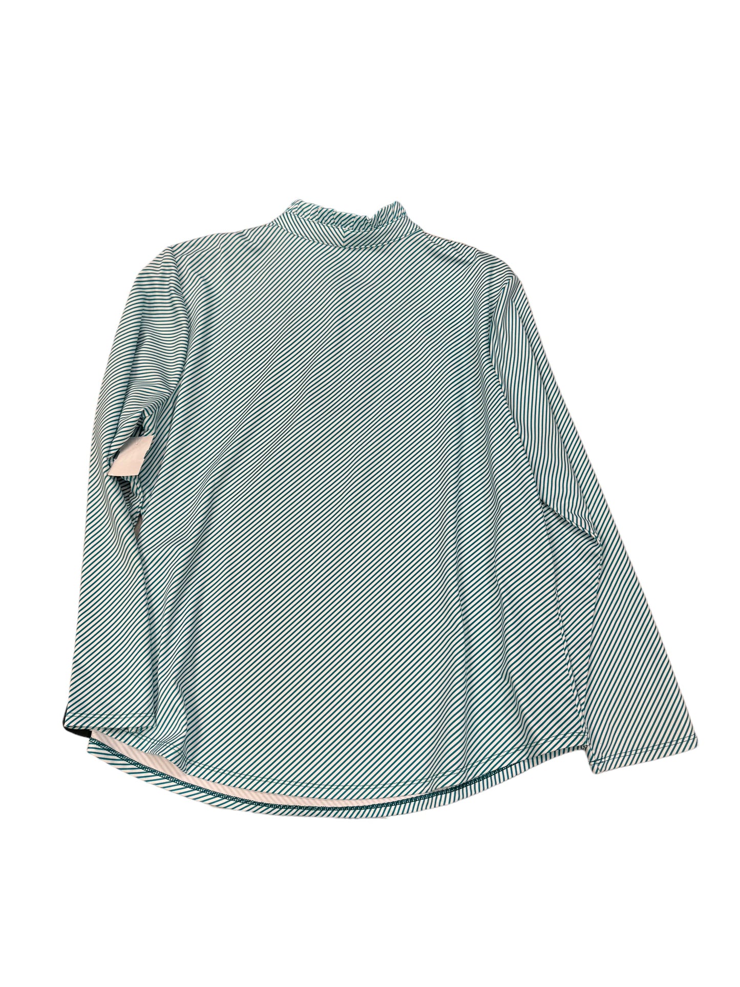 Athletic Top Long Sleeve Collar By Zenergy By Chicos  Size: L