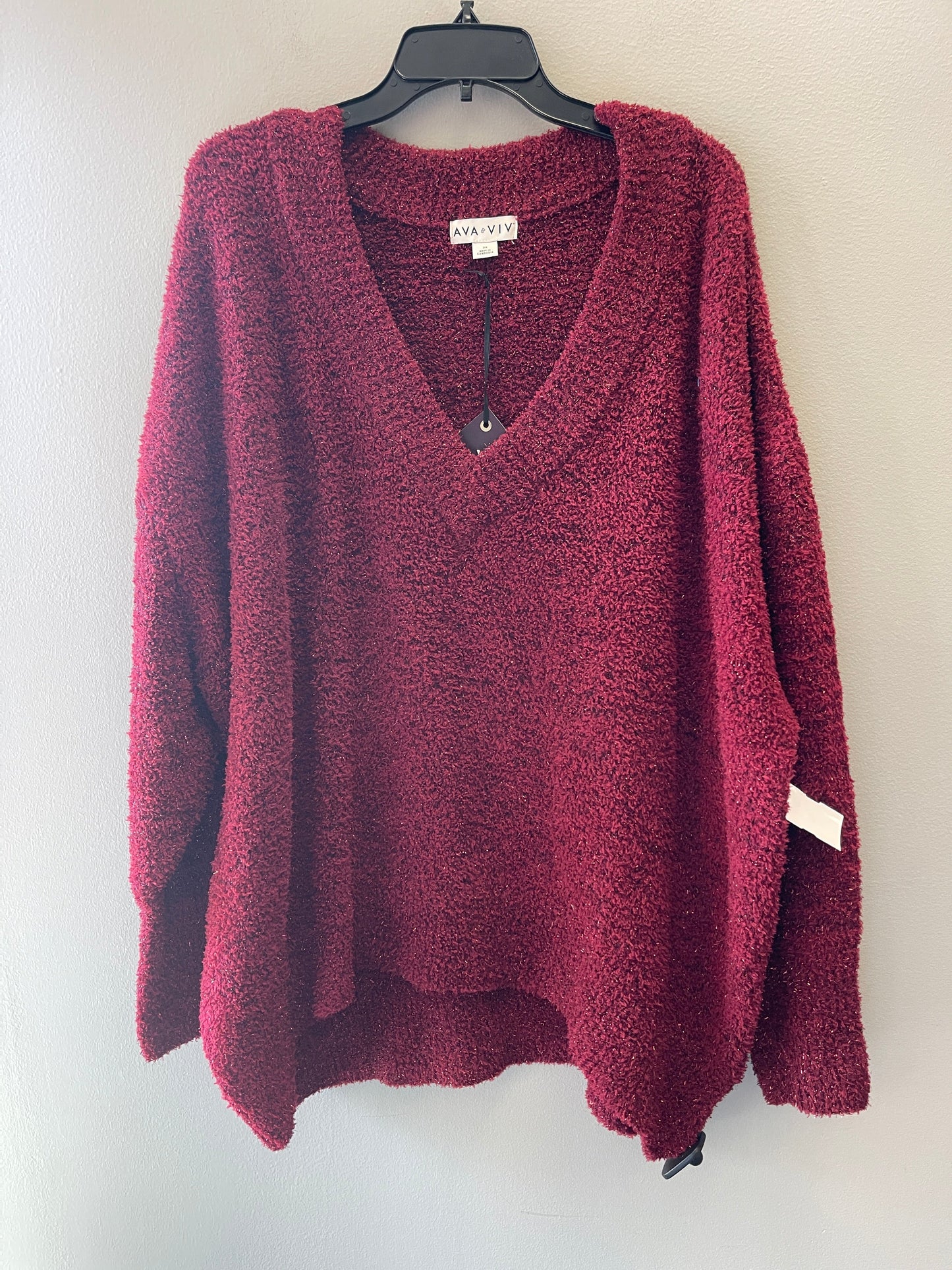 Sweater By Ava & Viv  Size: 3x
