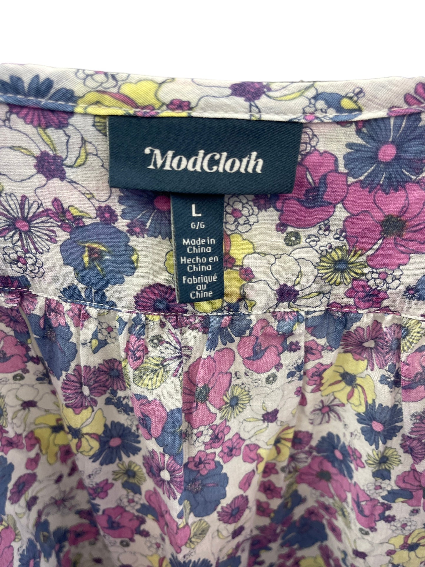 Top Long Sleeve By Modcloth  Size: L