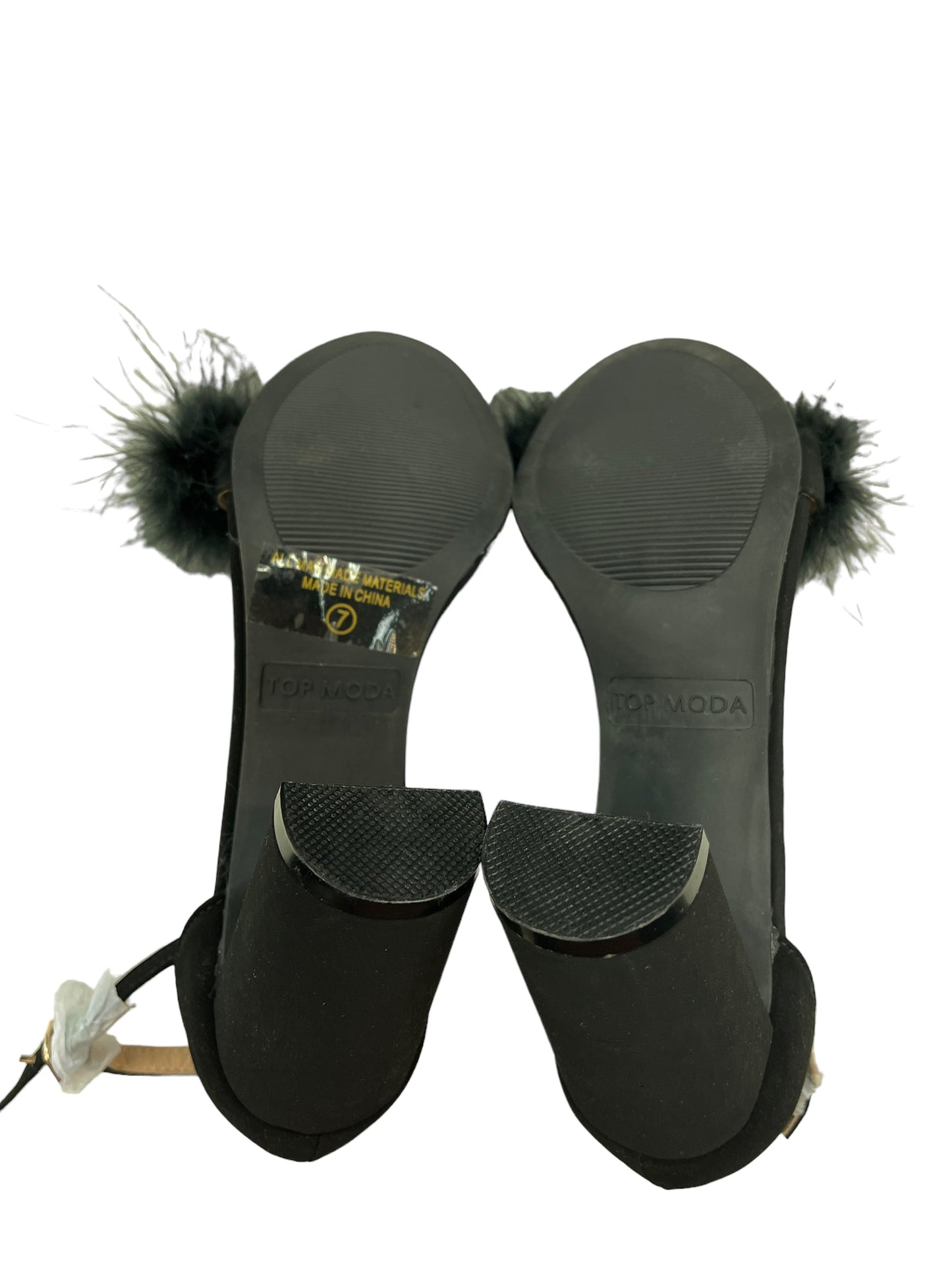 Sandals Heels Wedge By Top Moda  Size: 7